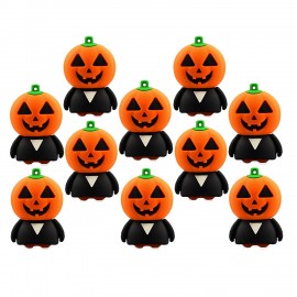 10pcs USB Flash Drives Mr. Pumpkin for Halloween 