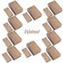 10PCS Wood or Bamboo Made USB Memory Sticks Rectangle with Boxes