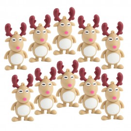 10 Stück USB-Stick Elk für Weihnachten